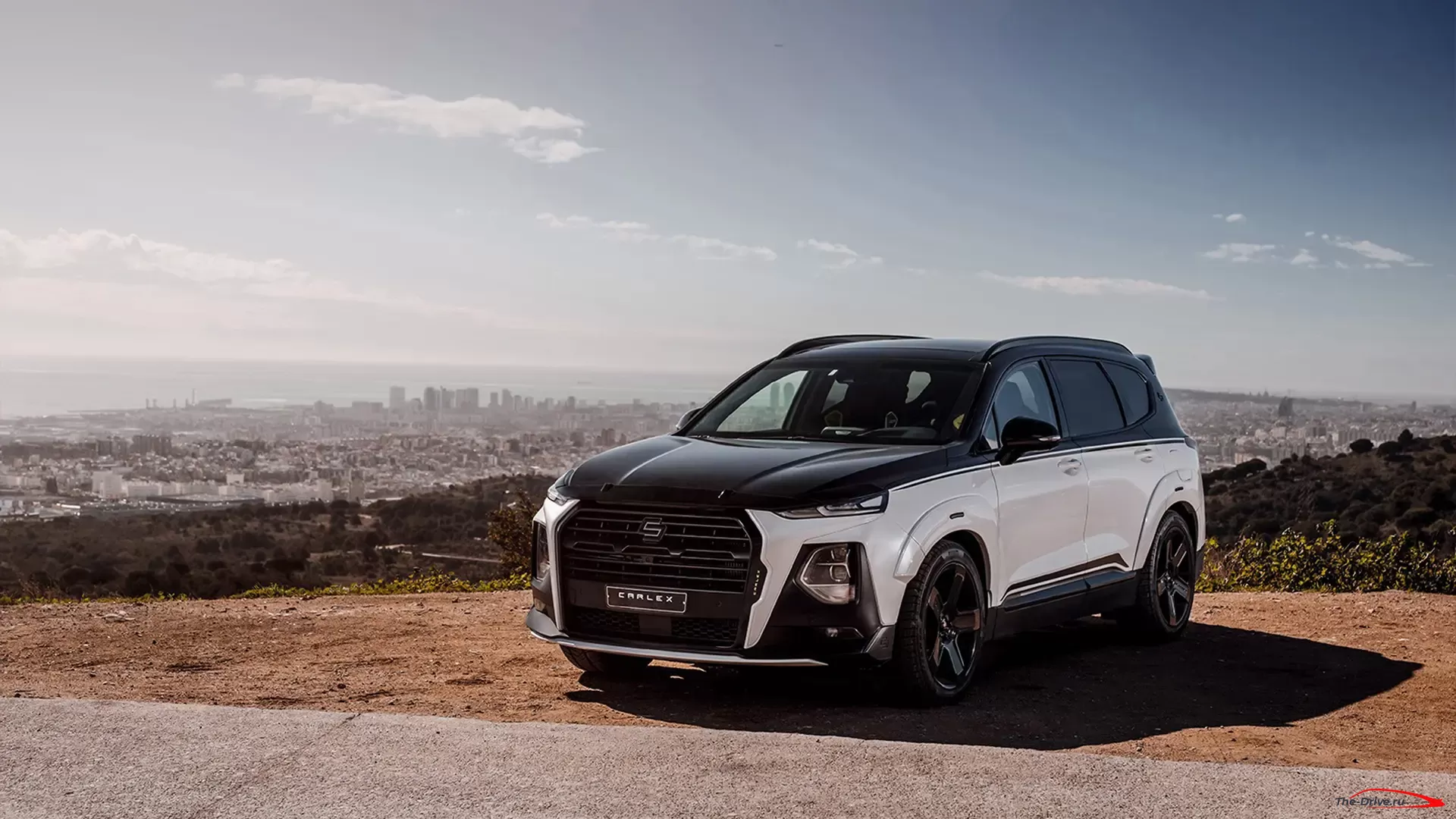 Почему Hyundai Santa Fe выглядит хорошо с двухцветной пленкой